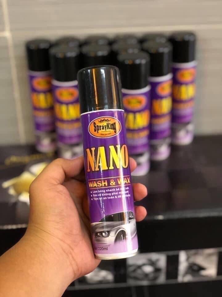 [HCM]SPRAYKING NANO DƯỠNG BÓNG