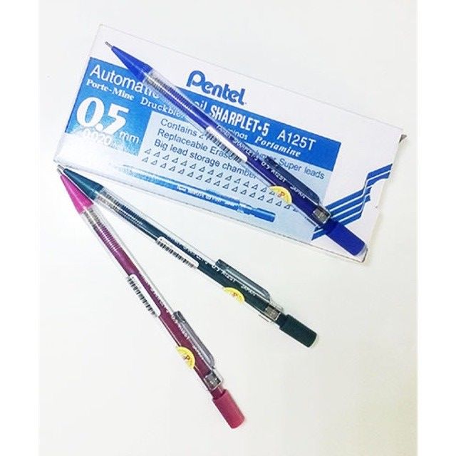 Bút chì bấm pentel a125t 0.5mm