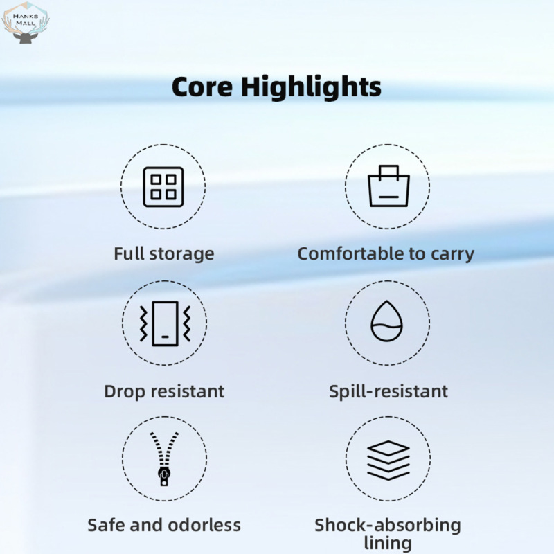 Storage Bag Double Zipper Design Camera Protective Case Customized Spaces Camera Accessories Organizer Compatible For DJI OSMO Pocket 3