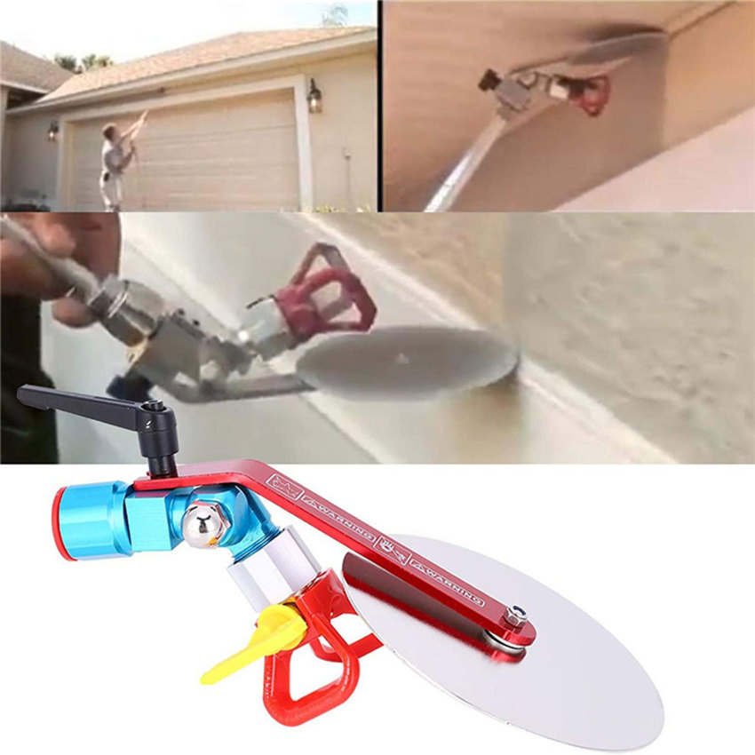 Paint Sprayer Universal Guide Tool Spray Gun Guide Accessory Tool For Most Paint Sprayer 7/8'' Airless Spraying Triming Mach