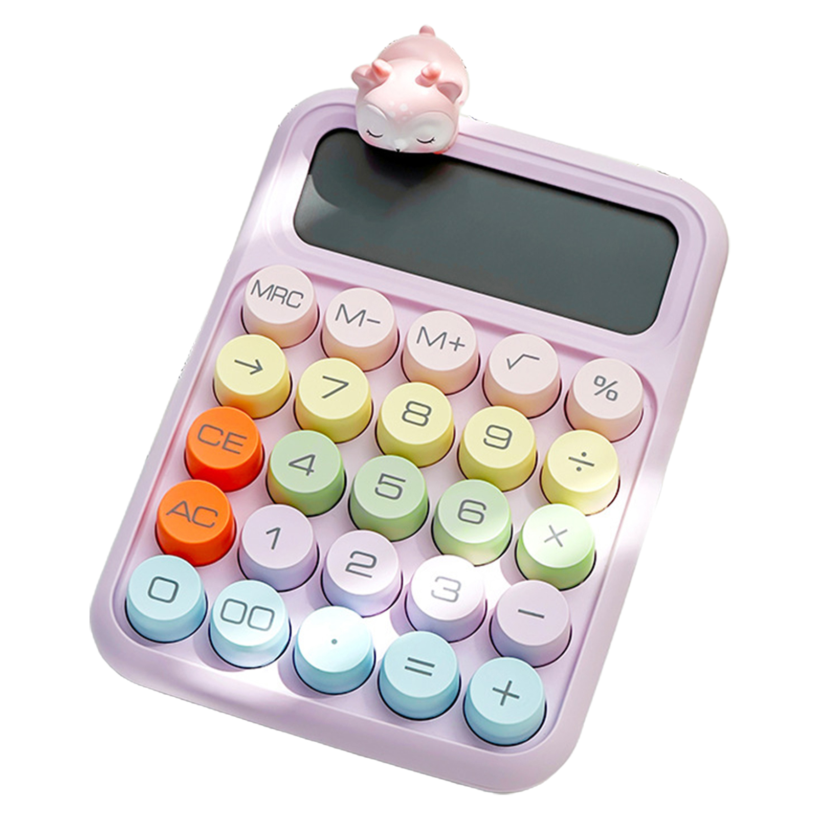 Romaine Retro Calculator Typewriter-inspired Calculator Vintage Desktop Calculator Large Display Easy to Read 12 Digit Precise Calculation Perfect