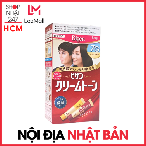 Thuốc nhuộm tóc bạc bigen của nhật - nội địa nhật bản