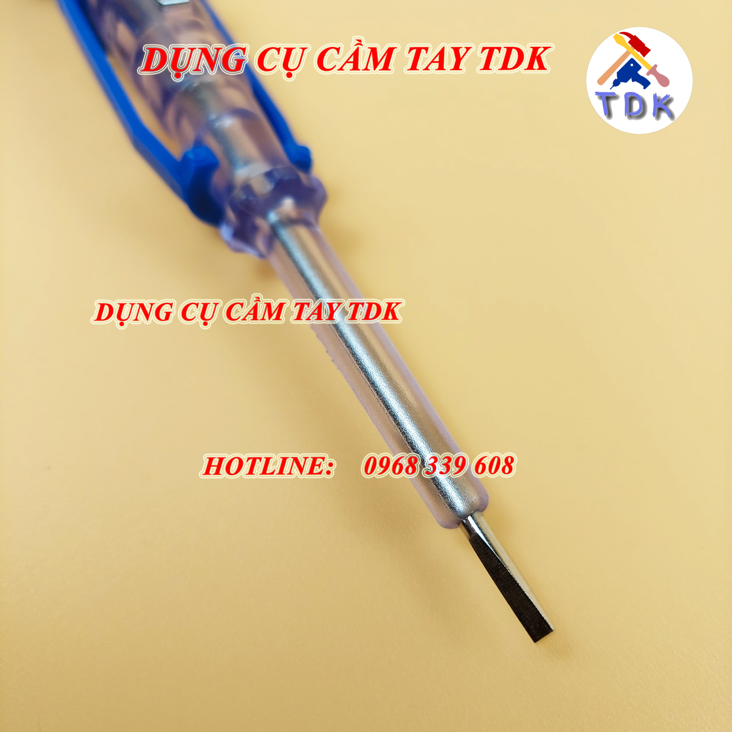 Bút thử điện AC100-500V 145mm L0036 CMART