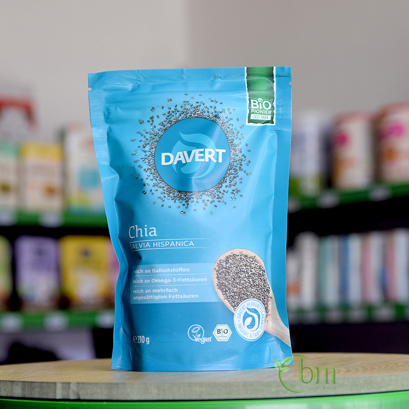 Hạt chia hữu cơ markal/davert/Pural 210g