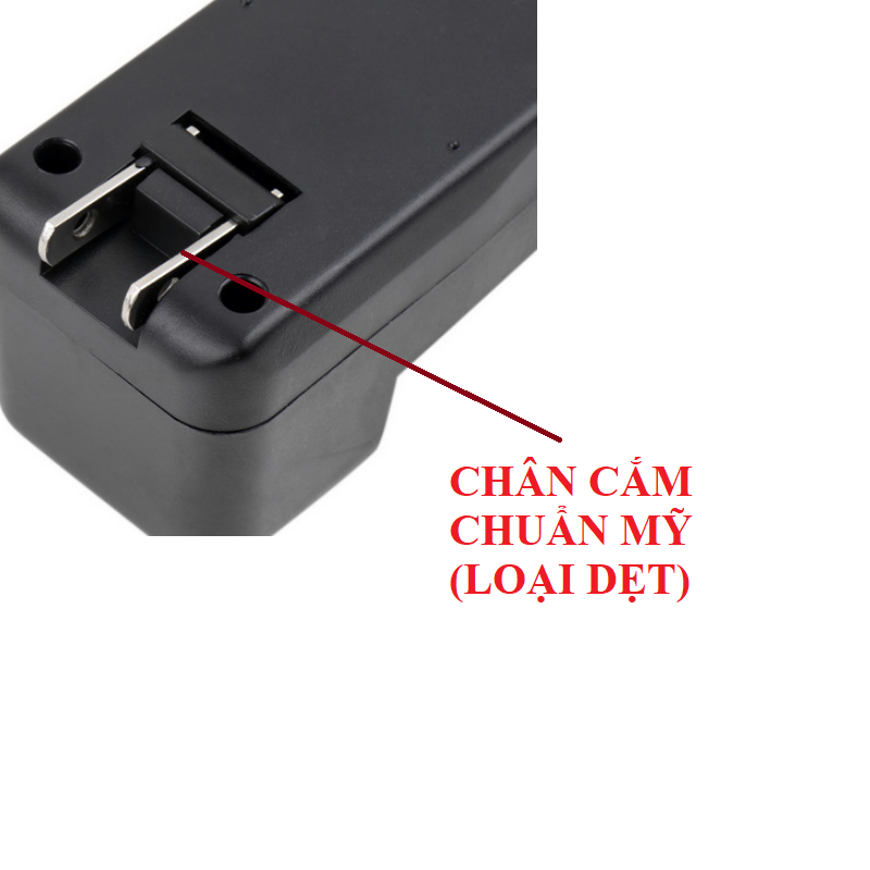 Sạc pin 3.7V 18650 sạc đồng thời 2 pin