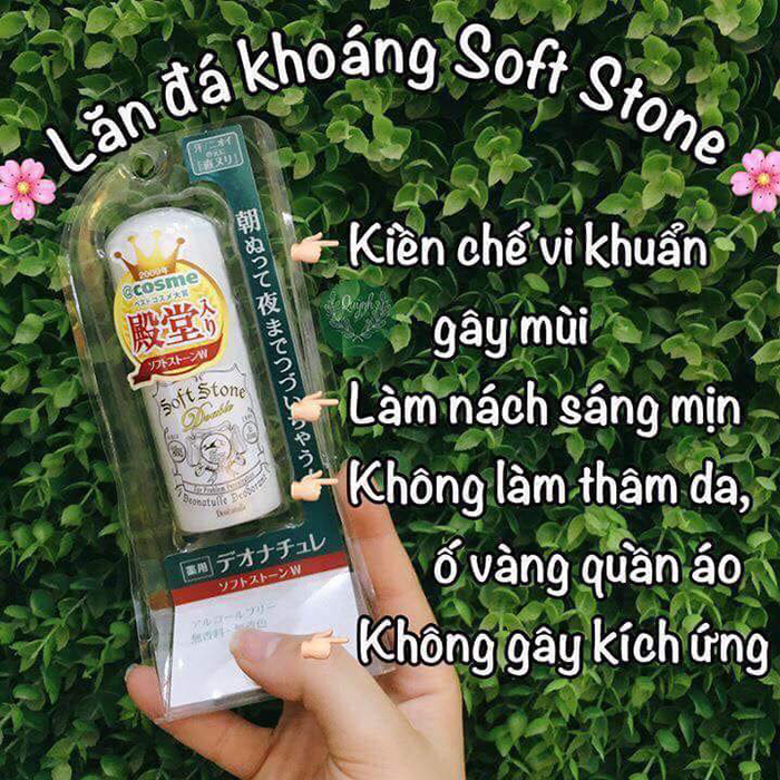 Lăn khử mùi Deonatulle Soft Stone g