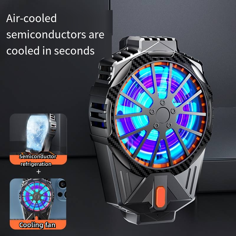 【Discount】 New J20 digital display radiator cooling fan for game cooler.