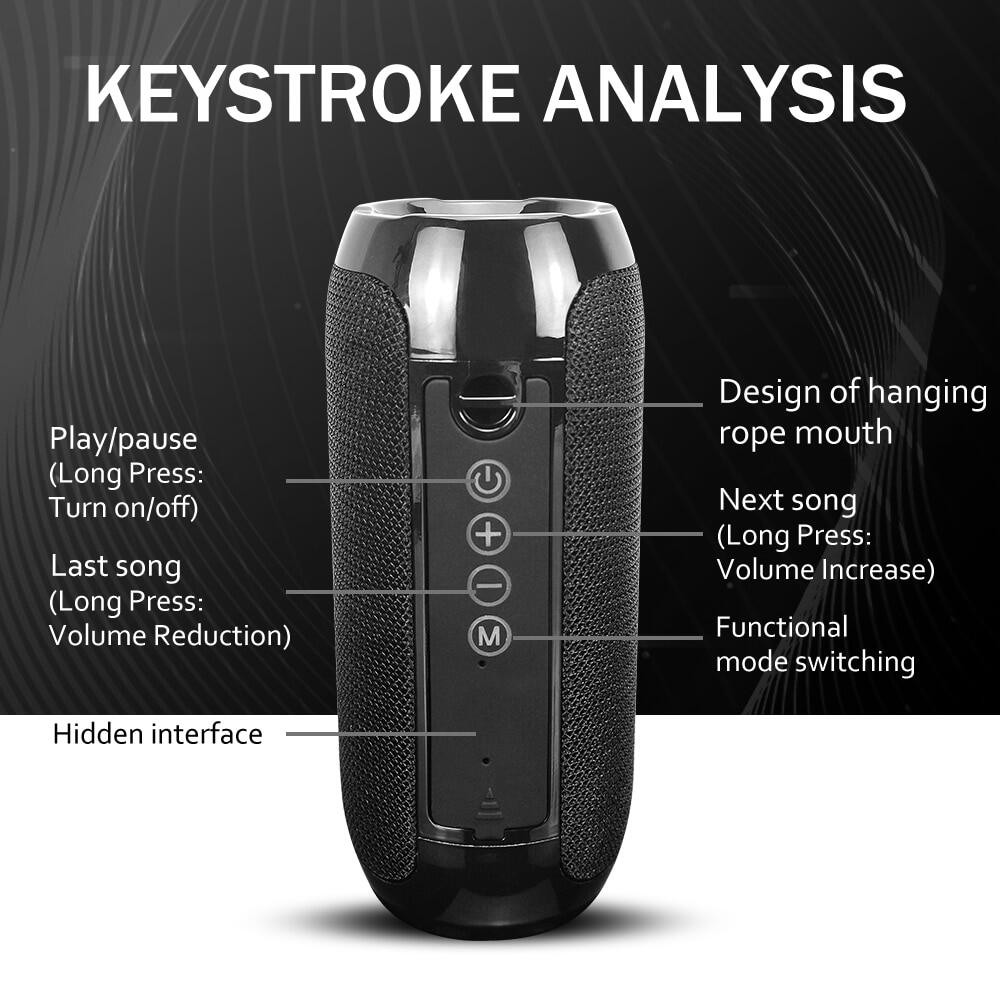[HCM][BIG SALE 50%] Loa Bluetooth T&G 117 loa bluetooth loa bluetooth mini loa bluetooth cao cấp loa bluetooth mini giá rẻ - [HAKOCHI TECK]