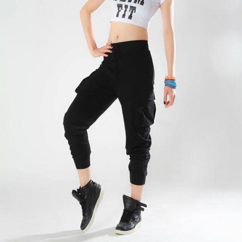 Quần jogger nữ Kaki Tuyết dãn ống bó đẹp 2 túi hông VNXK cao cấp