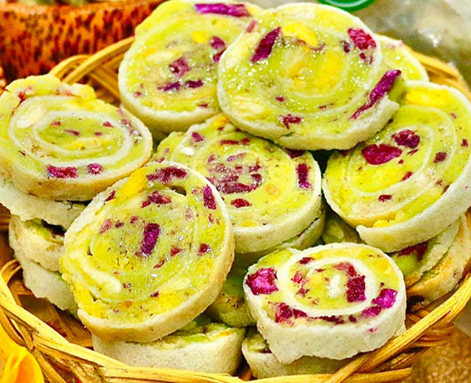 Kẹo dừa trái cây sấy - túi 500g - đặc sản xứ dừa bến tre
