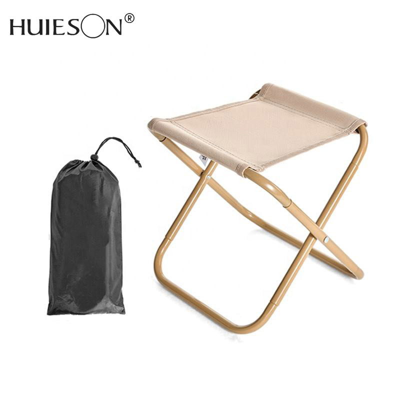 【HUIESON】Outdoor portable folding chair, camping ultra-light and convenient storage stool