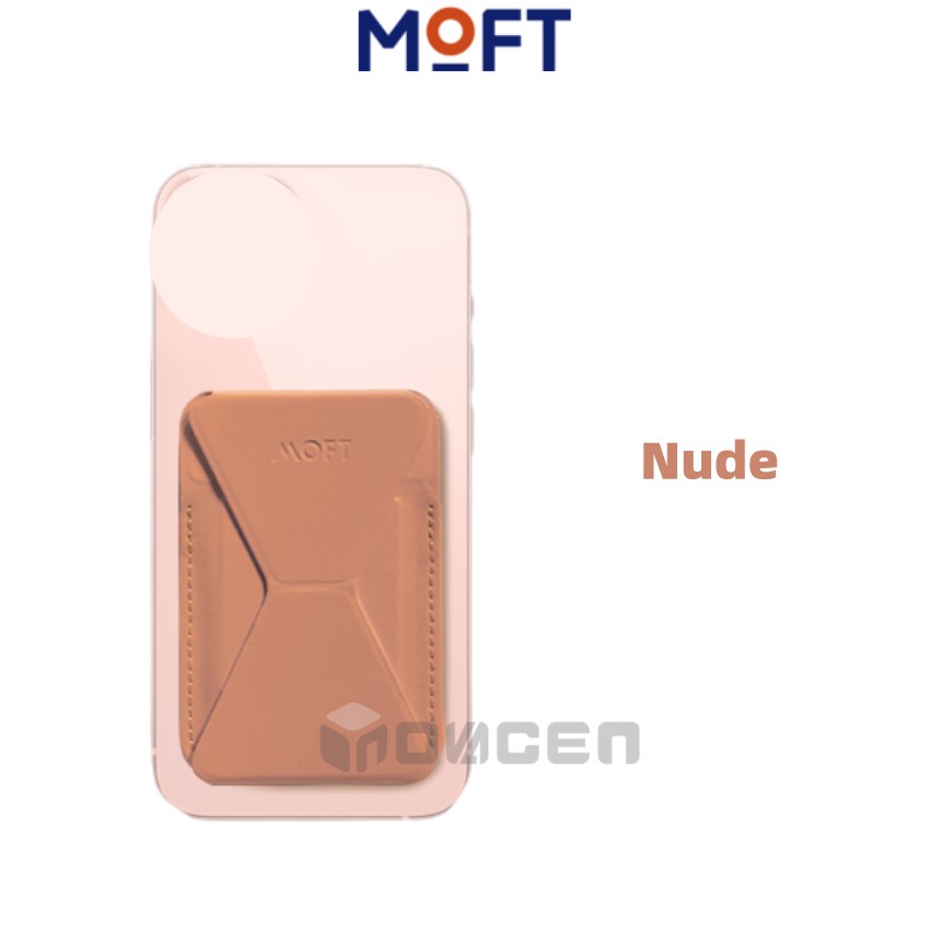 *moft snap on phone & ví màu mới phù hợp với tất cả điện thoại thông minh / điện thoại di động siêu mỏng có ngăn đựng thẻ