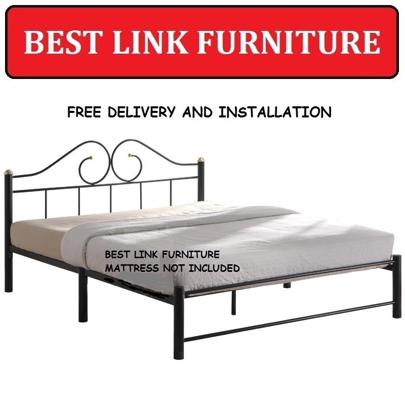 Best Link Furniture Blf 203 Metal Bed Frame Queen Lazada Singapore Furniture Blf 203 Metal Bed Frame