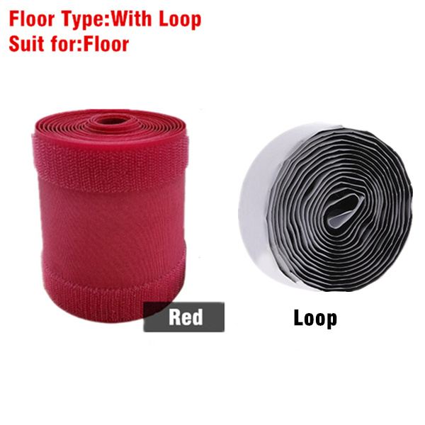 NEW%201M%20Cable%20Cover%20Nylon%20Sticky%20Wire%20Protector%20Floor%20Blanket%20Reusable%20Management%20Cord%20Tube%20for%20Floor/Carpet/Trunk/Desk%20-%20Image%208