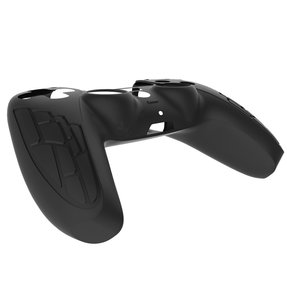 Controller Gamepad Case For PS5 Shocks For PS5 Controller Grip Cover Gamepad Accessories Black Game Handle Protective Sticker#1*for PS5 Controller Grip Cover 8*Rocker cap
