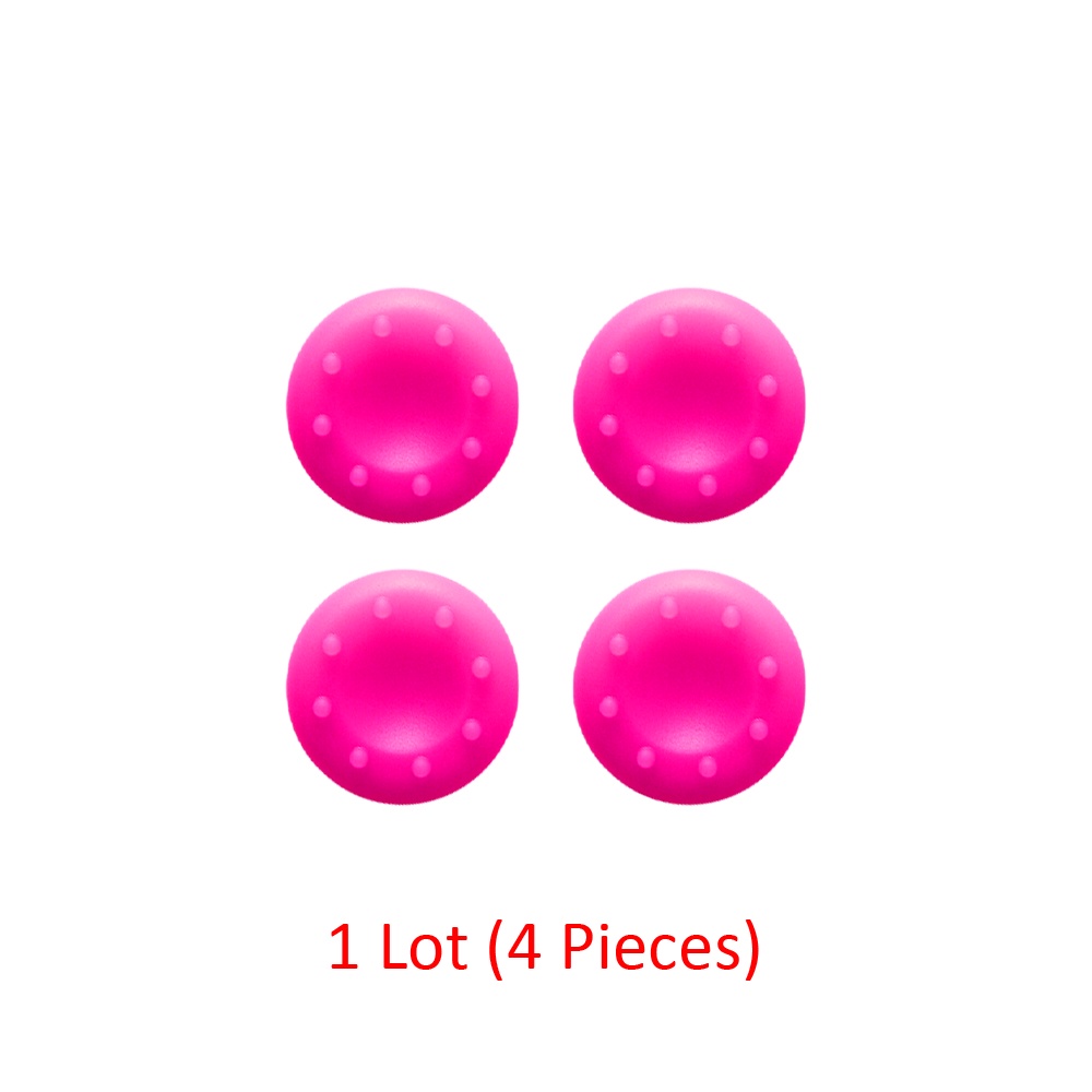 4 Pieces Controller Joystick Caps Thumb Stick Grips For Sony Playstation DualSense Dualshock 4 5 PS4 PS5 For Nintendo Switch Pro
