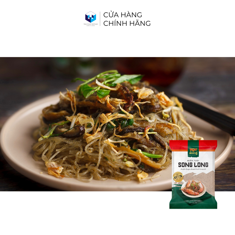 Miến tươi SONG LONG 200 g (Không cần ngâm - 5 giây chần trụng)