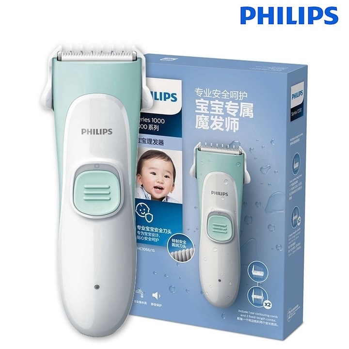 Tông đơ cắt tóc cho bé nhãn hiệu Philips HC1066/15 - Bảo hành 1 năm toàn quốc