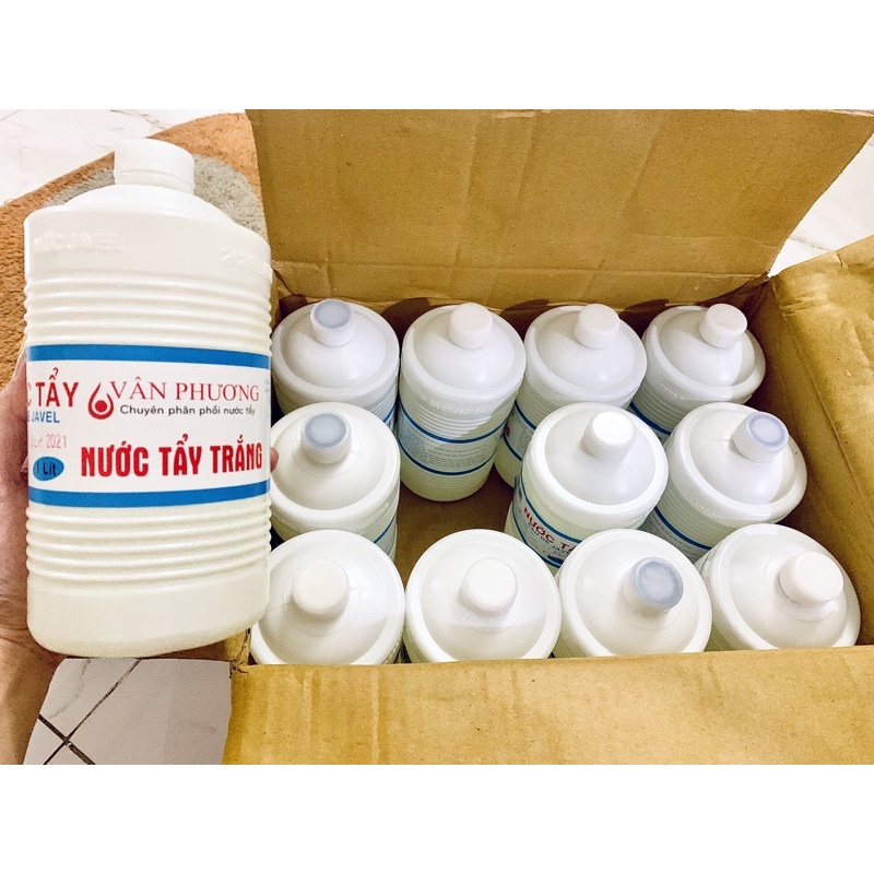 Nước Tẩy Trắng Quần Áo Javel Chai 1l