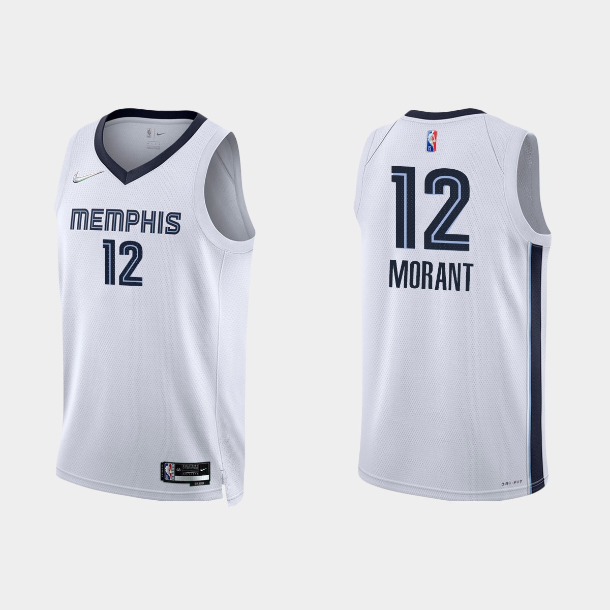 MORANT#12 Memphis Grizzlies Honor Edition Black NBA Jersey - Kitsociety