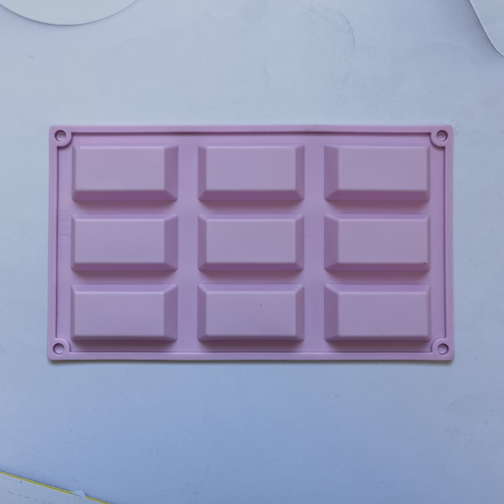 9 Cavity Silicone Cake Mold Financier Cookies Chocolate DIY H Kitchen Baking Tools Pudding Cy Decorating Mould