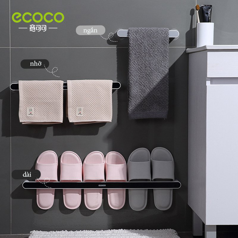 Kệ treo đồ nhà tắm, phòng bếp ecoco E1915
