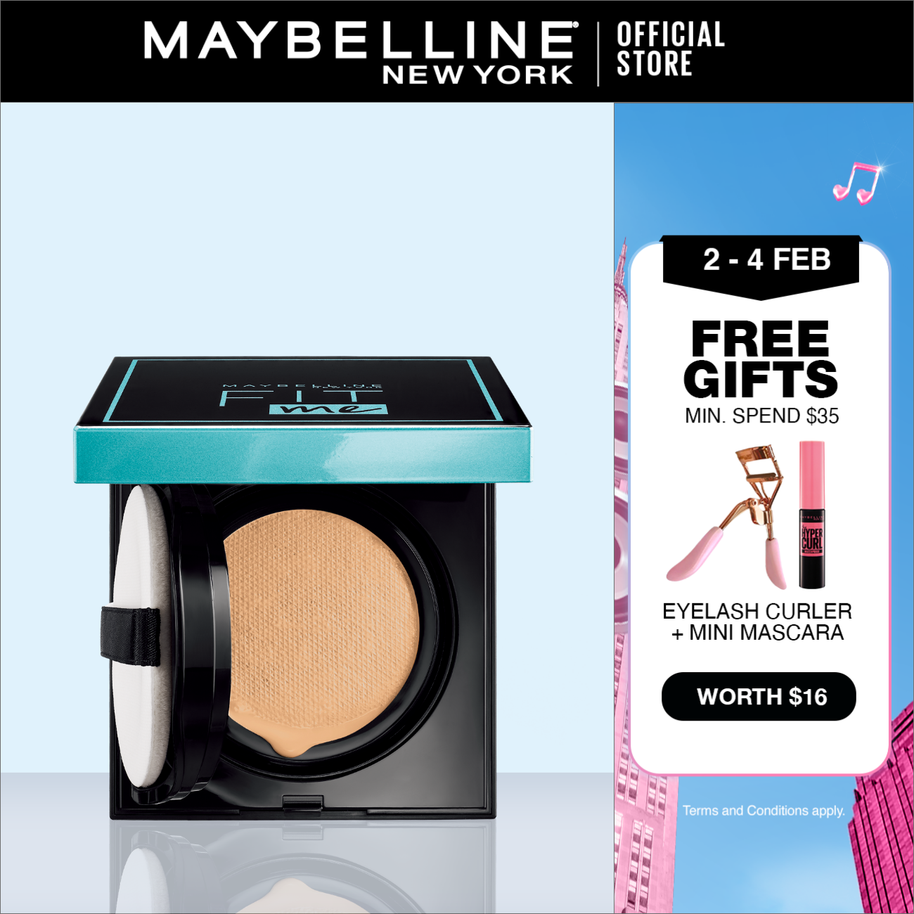 Cushion maybelline store