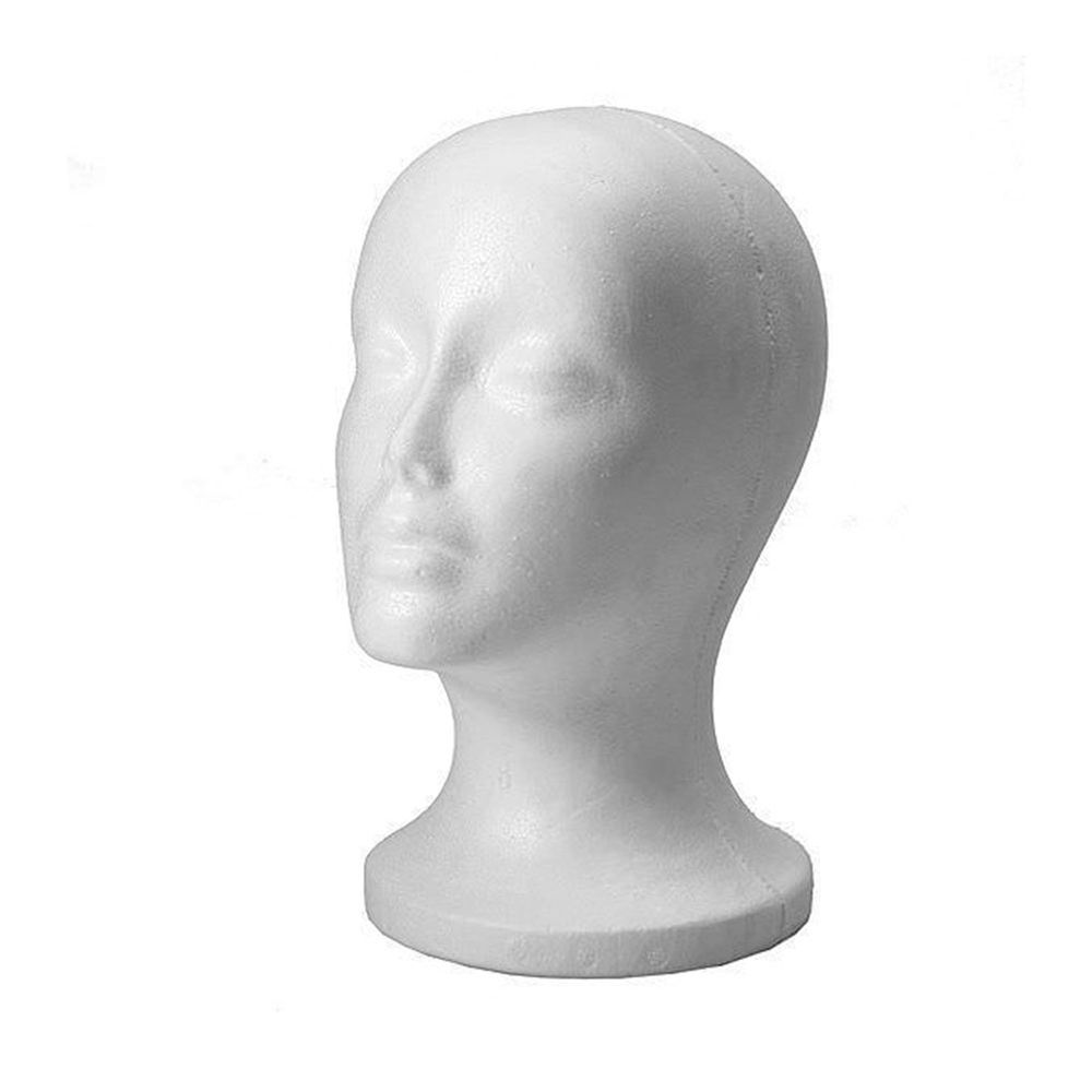 Heirstore60re4 home living glasses hat dummy wig display stand head model foam mannequin female