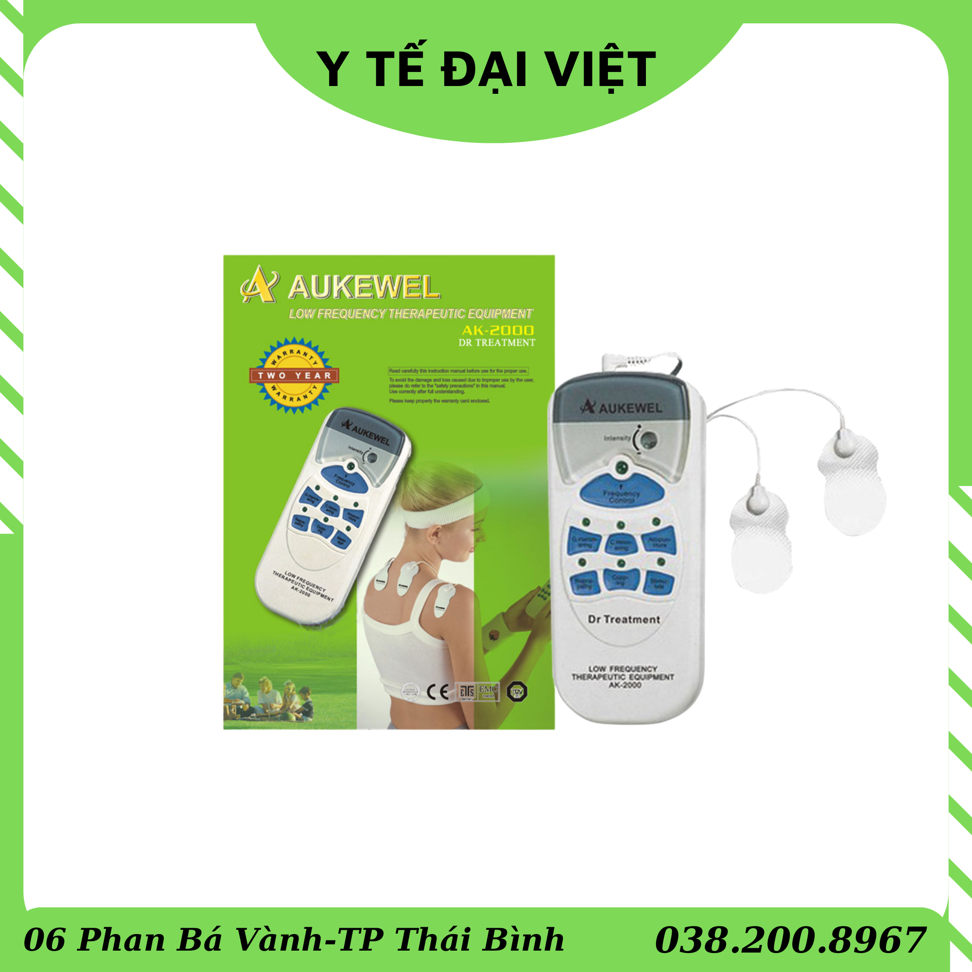 Máy trị liệu AUKEWEL AK- 2000 Dr treatment