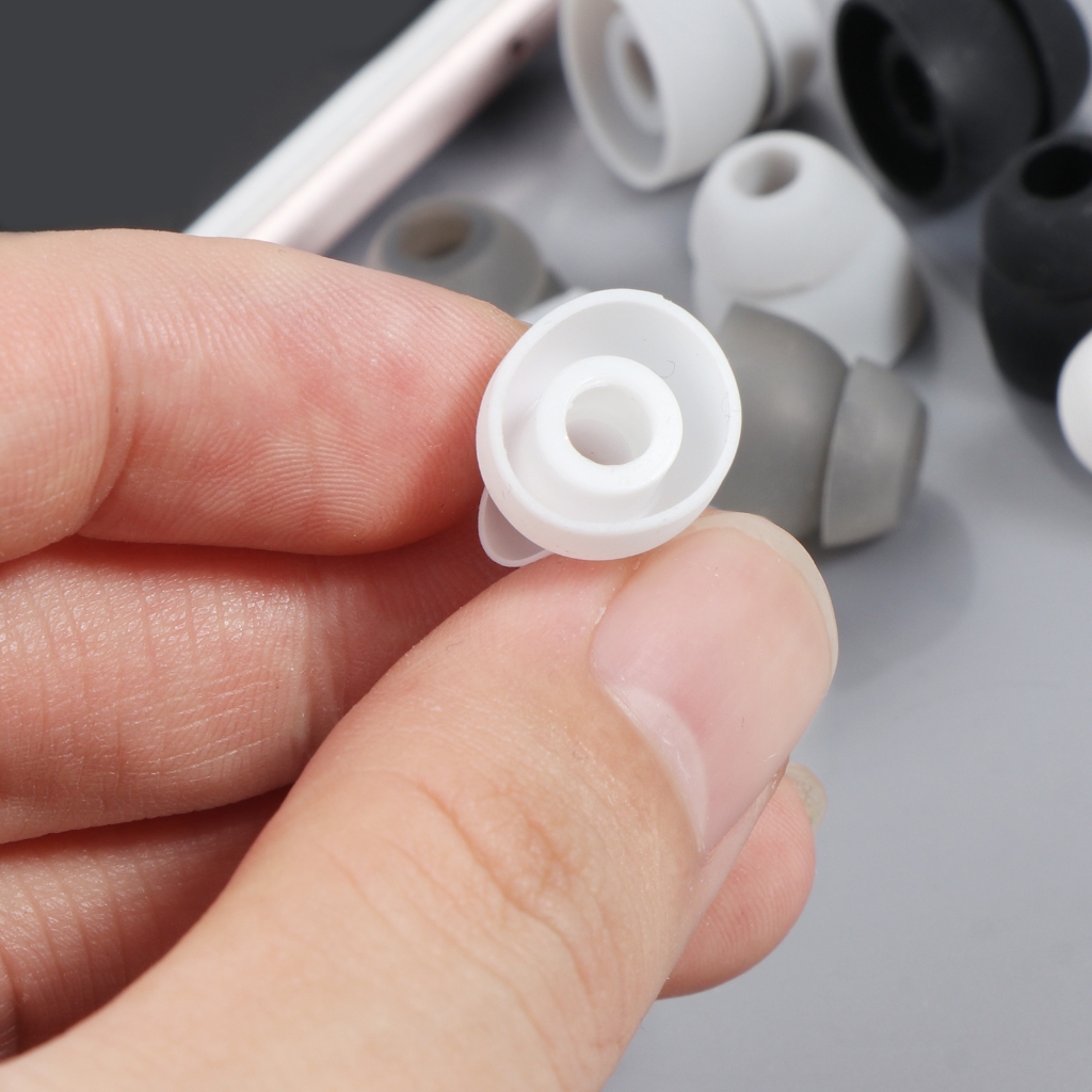 Silicone In-Ear Earphone Covers Replacement Earbuds Bud Tips for Headphone Bud