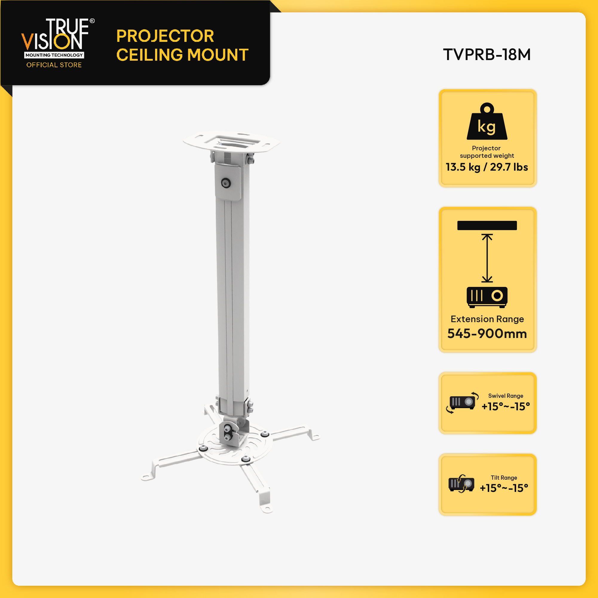 True Vision Projector Bracket TVPRB18M Lazada PH