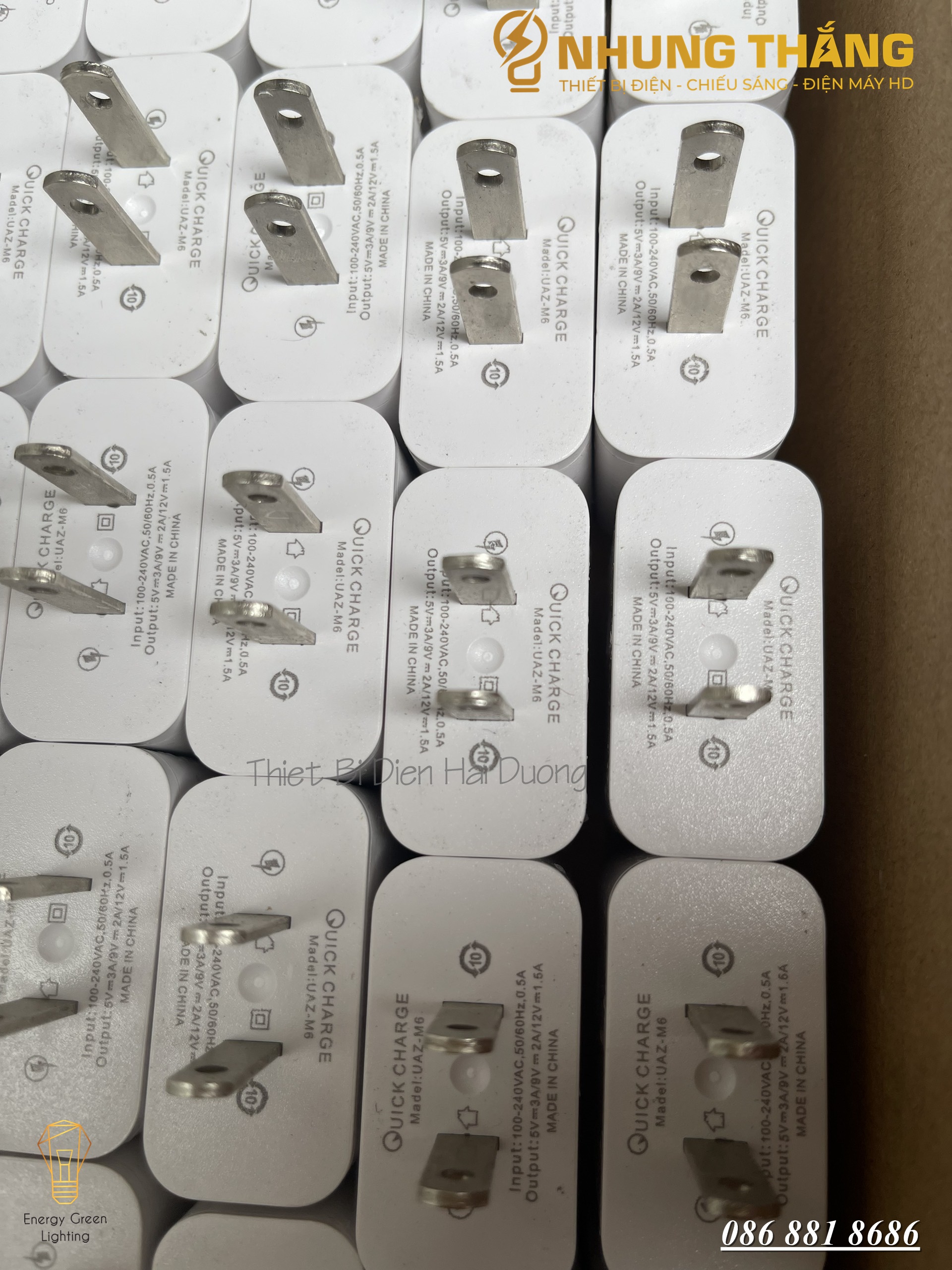 Củ sạc USB dành cho điện thoại Android - Iphone - Thiết Bị Cắm Điện Có Dây USB 5V-2A