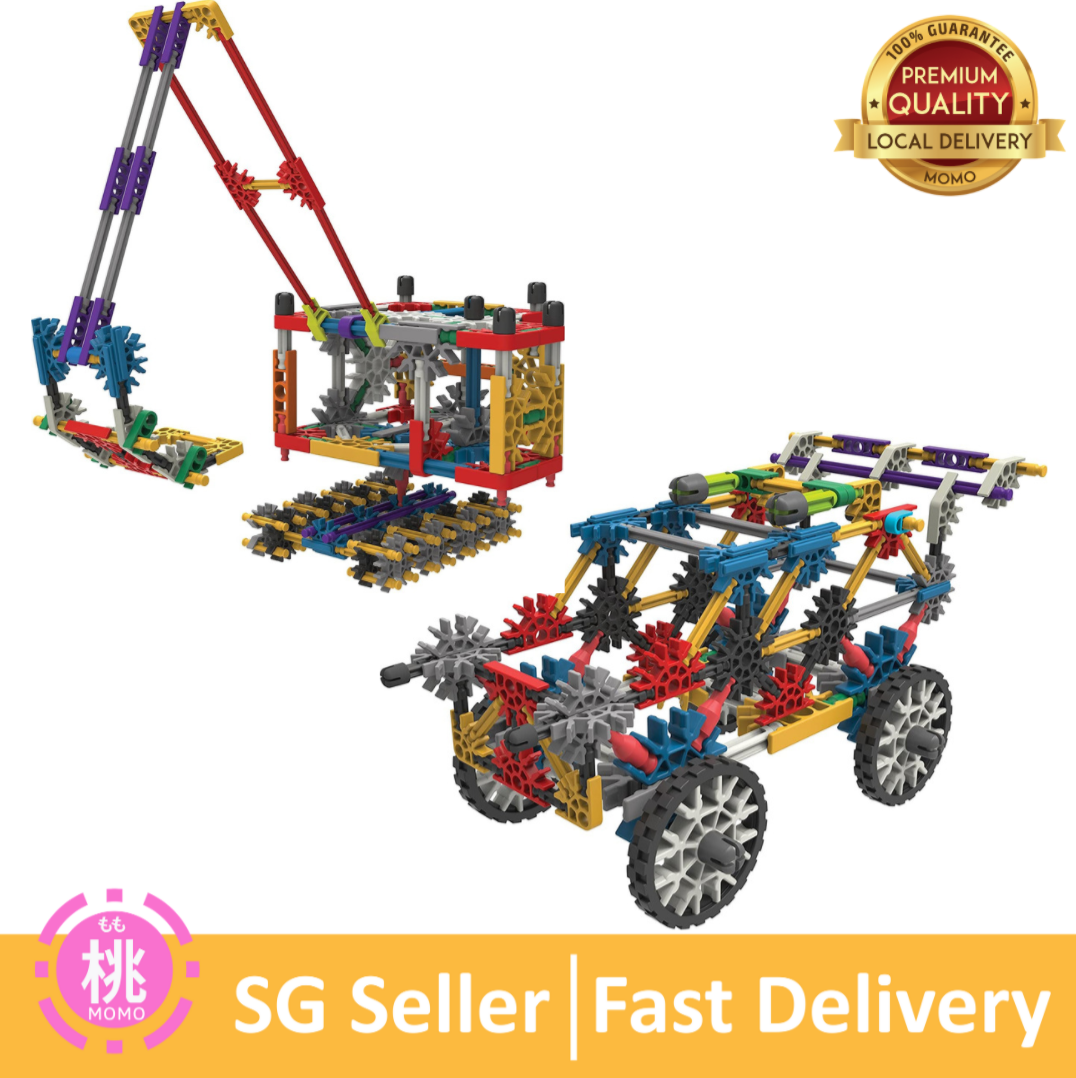 K'Nex Knex – 35 Model Building Set – 480 Pieces – For Ages 7+