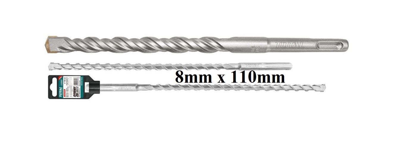 Mũi khoan bê tông gài TOTAL ( mũi ngắn 6mm-10mm )