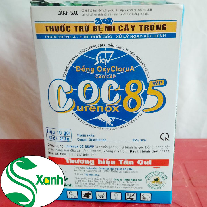 Thuốc trừ nấm bệnh cây trồng coc 85wp