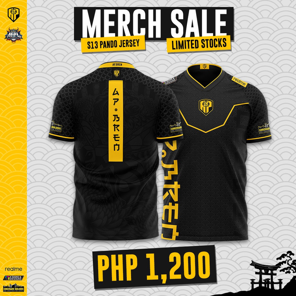 Football Jersey Bren Esports Ml Jersey Design Sublimation Esports