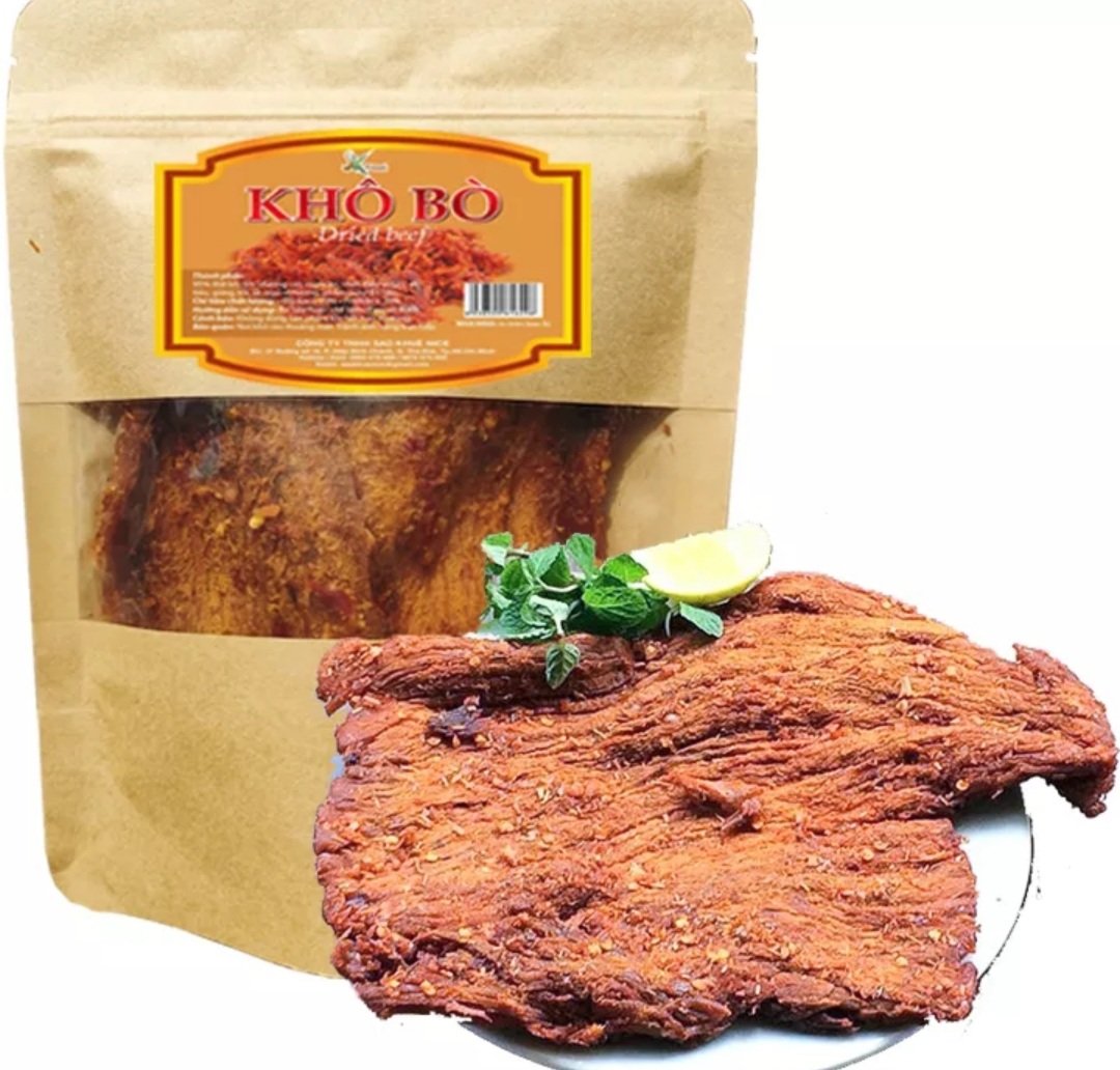 KHÔ BÒ MIẾNG CAY ĐẶC BIỆT THƠM NGON CHẤT LƯỢNG