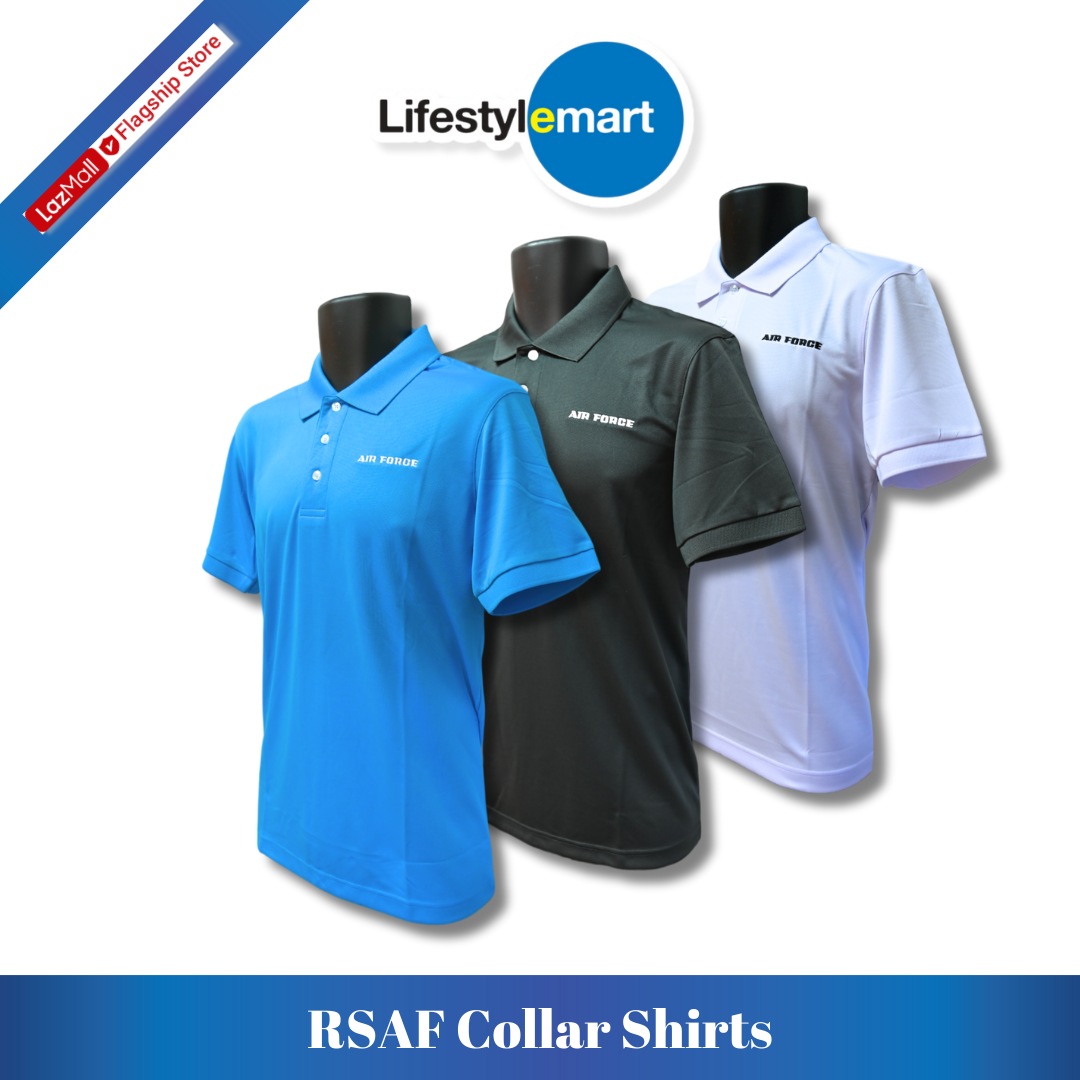 Lifestylemart] RSAF Polo Shirt | 3 Colours | Lazada Singapore