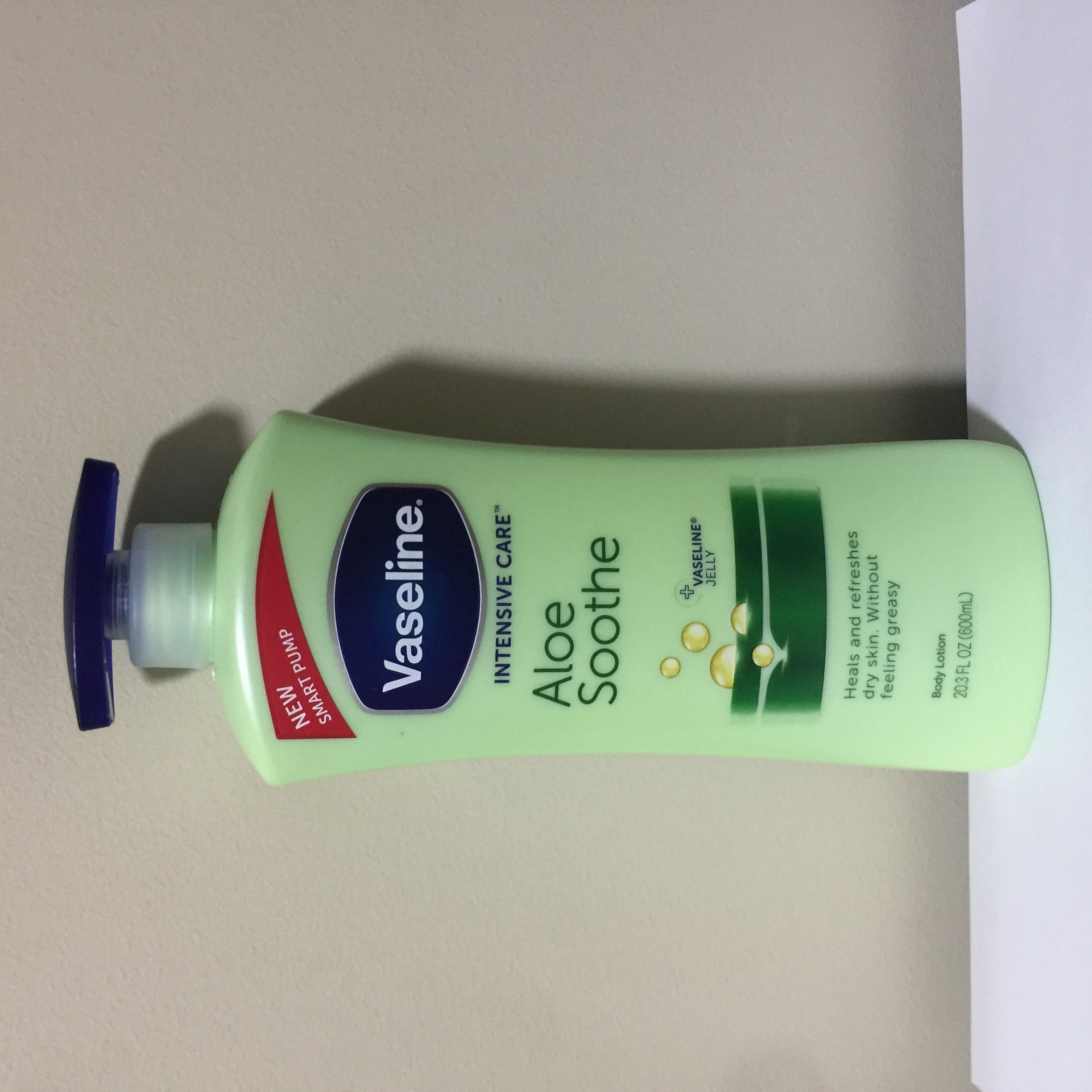 vaseline aloe soothe body lotion