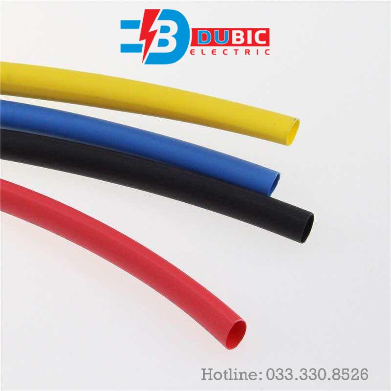 5-10 Mét Ống dây gen co nhiệt cách điện phi 1mm đến phi 12mm