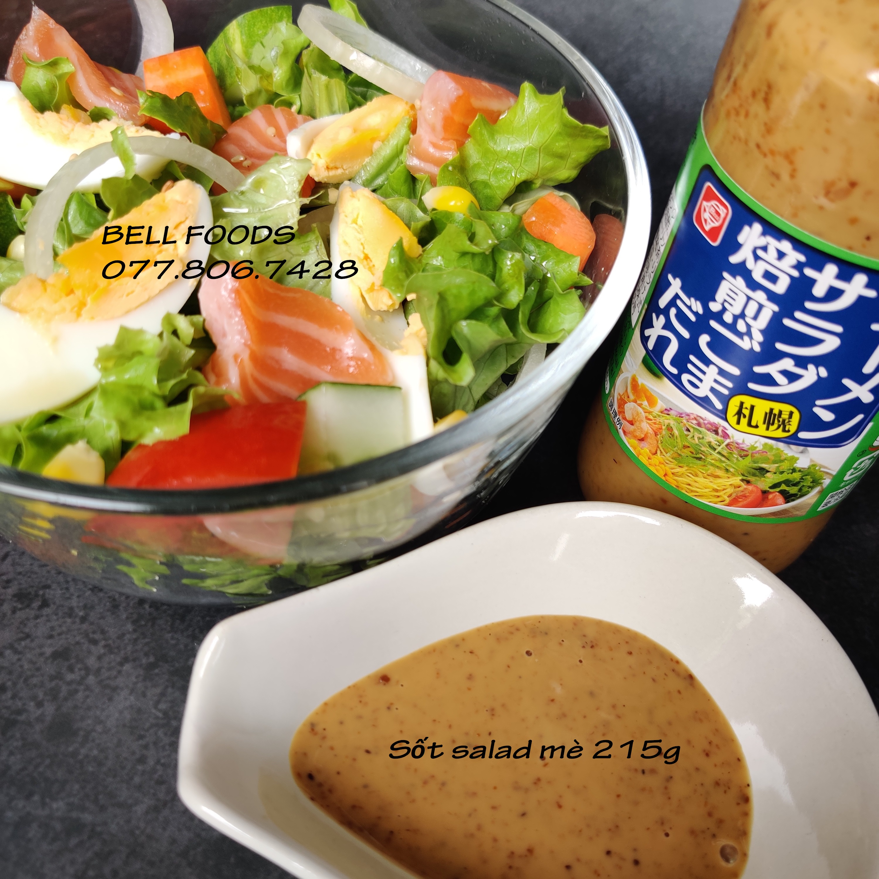 Sốt Salad Mè Chai 1090g