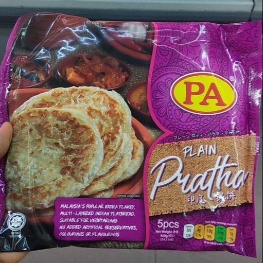 Vỏ bánh plain paratha roti pa 5 miếng
