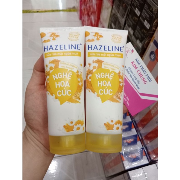 [Mẫu mới] Sữa rửa mặt Hazelin (Nghệ kiwi, Matcha lựu đỏ)