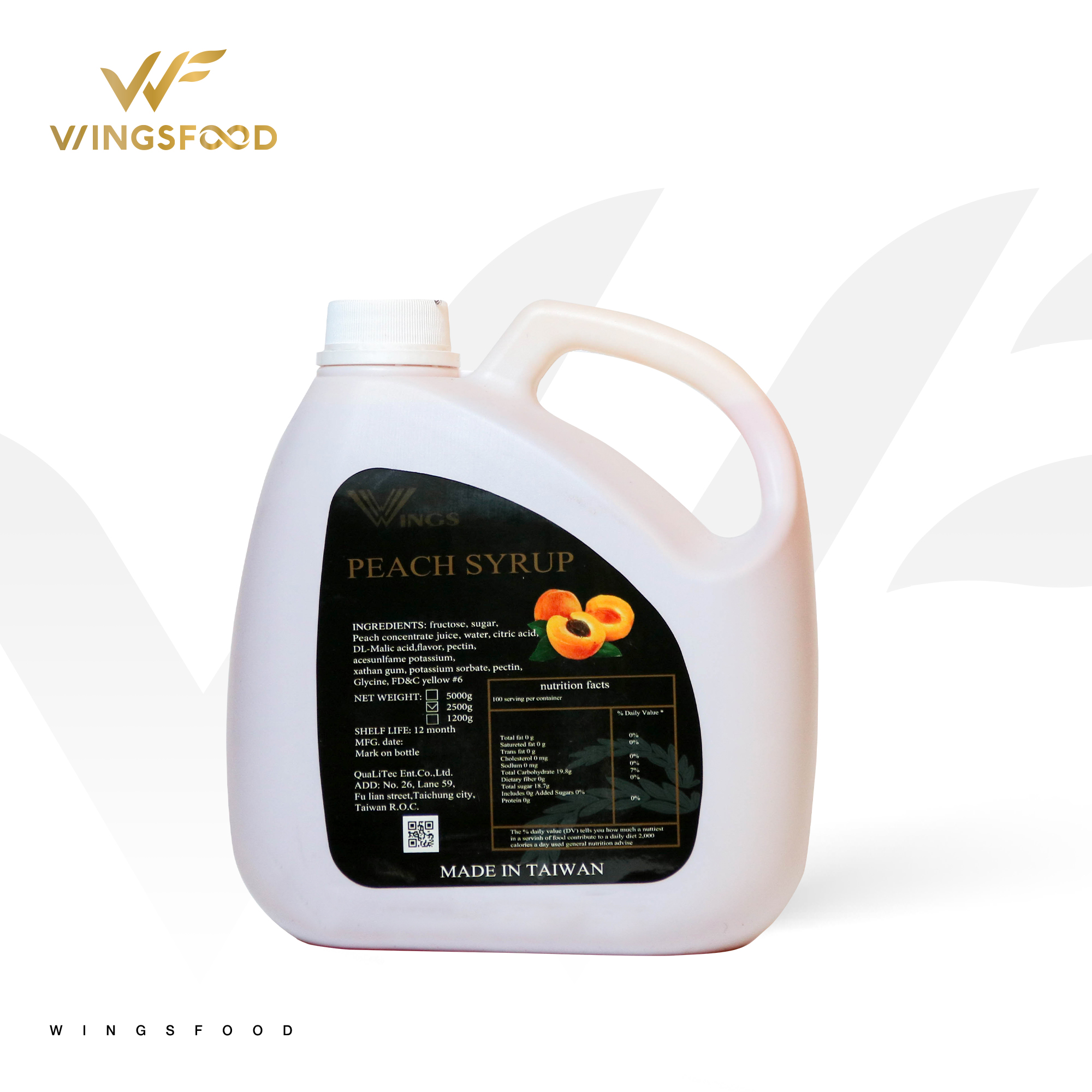 Siro Wings chai 2.5kg