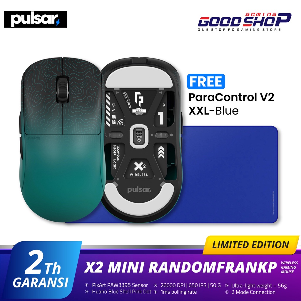 Pulsar X2 MINI RandomFrankP Edition WIreless Gaming Mouse | Lazada