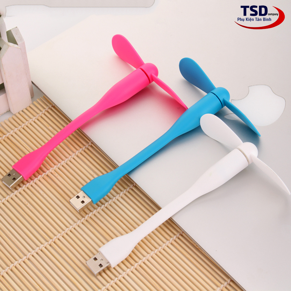 Extremely cool flexible 2-wing mini fan