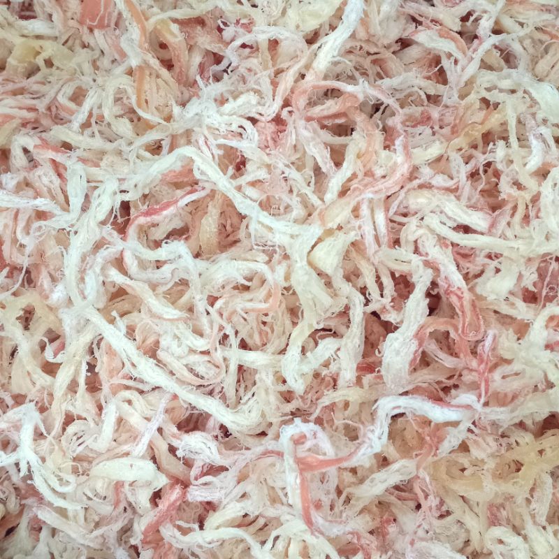 Mực Sợi Hấp Nước Dừa Hộp 500GR - Hàng lᴏại 1