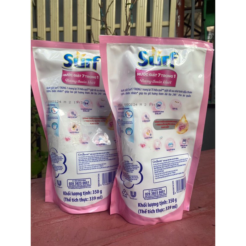 Nước giặt Surf 7 in 1 350g/túi