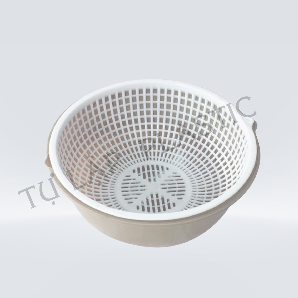 Bộ rổ thau nhựa TỰ LẬP TL330-16cm - (Giao Màu Ngẫu Nhiên)