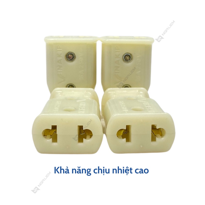 Phích Cắm Đực (PC19) + Phích Cắm Cái (DN09) VINAKIP